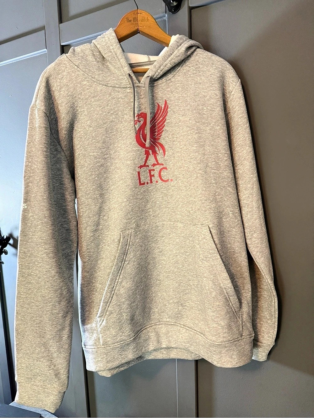 Adidas Liverpool FC L.F.C. Grey Pullover Hoodie Men's Gray, Size, NWOT